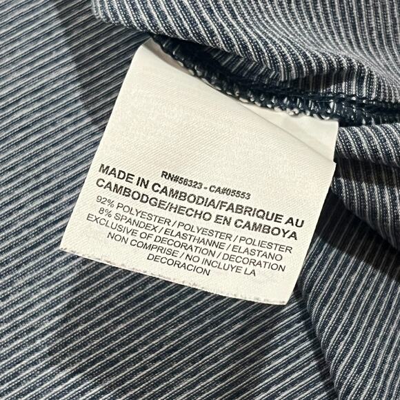 Nike Mens Control Stripe Golf Polo Shirt Blue Size XL - Picture 4 of 5